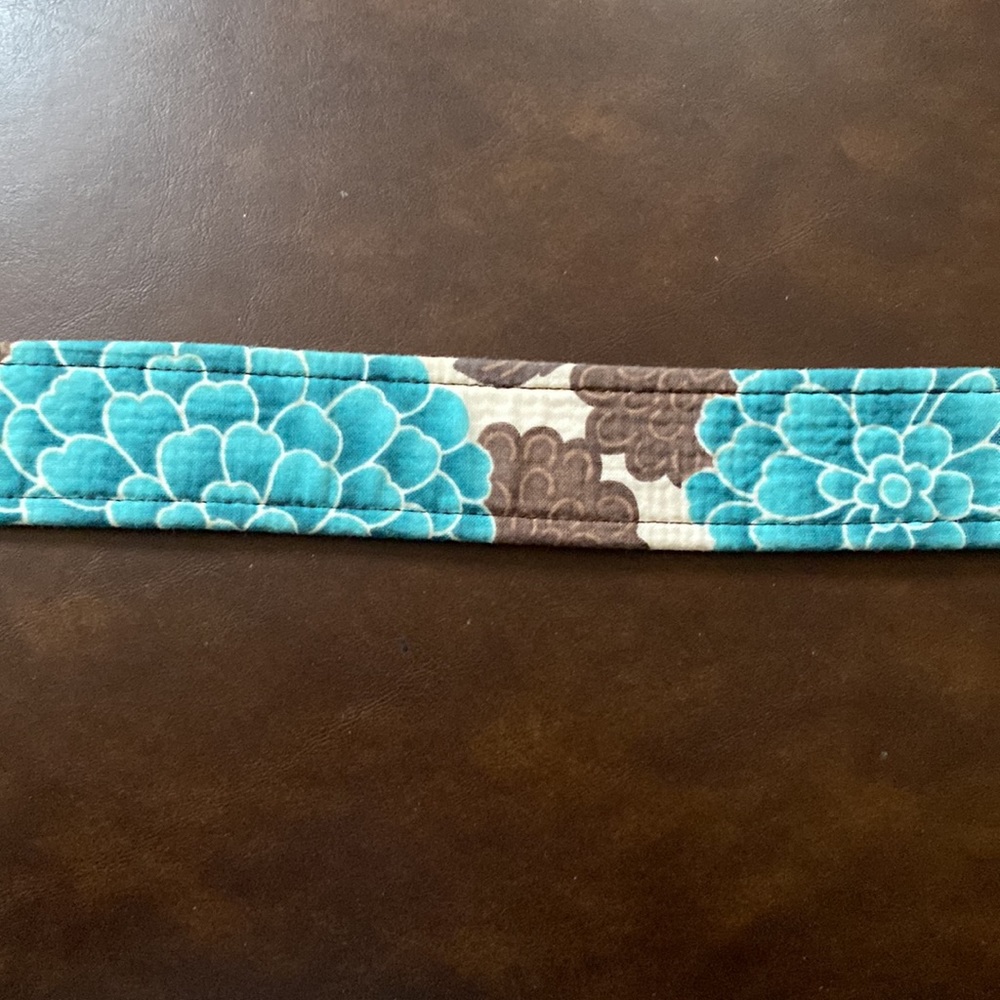 Oliver Green Handmade Preppy Floral D Ring Fsbric Belt - Picture 4 of 10